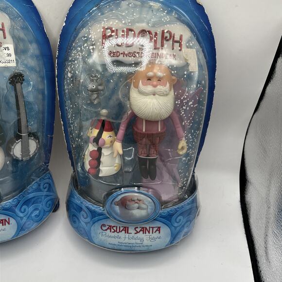 Round 2 Memory Lane Rudolph Red Nosed Reindeer Sam the Snowman Casual Santa READ - Picture 6 of 16